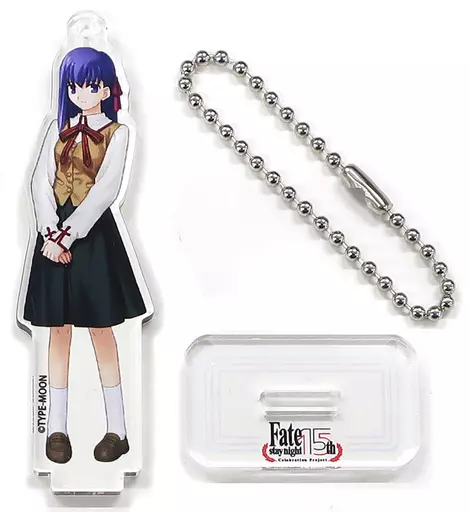 間桐桜(制服) アクリルマスコット 「TYPE-MOON展 Fate/stay night -15年の軌跡-」