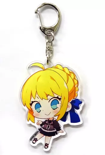 セイバー 描き下ろしミニキャラ アクリルキーホルダー vol.1 「TYPE-MOON展 Fate/stay night -15年の軌跡-」