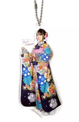 小倉唯(晴れ着） アクリルチャーム 写真ver. 「Yui’s*Company.社員総会 ～New Year Party♪2020～」 会場限定おみくじ同梱品