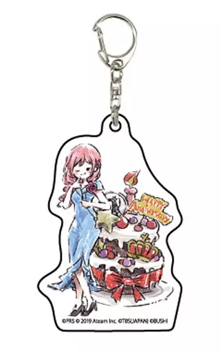 鶴姫やちよ 「少女☆歌劇 レヴュースタァライト -Re LIVE- アクリルキーホルダー 02.グラフアートデザイン 1周年ver.」
