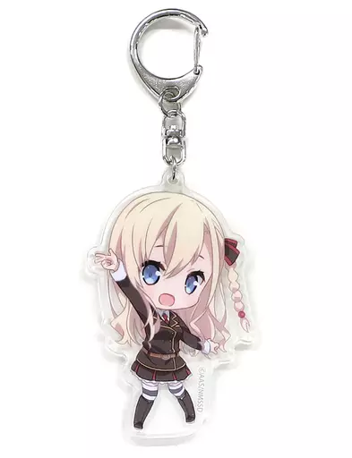 ヴィルヘルミーナ・ブラウンシュヴァイク・インゲノール・フリーデブルク 「劇場版 ハイスクール・フリート SDアクリルチャームコレクション」 劇場グッズ