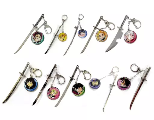 全10種セット 「鬼滅の刃 コレクションチャーム ビッグ」 ジャンプフェスタ2020グッズ
