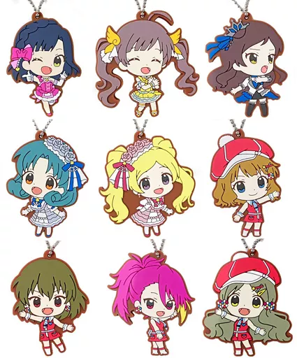 全9種セット 「アイドルマスター ミリオンライブ! カプセルラバーマスコット05」