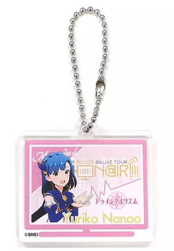 七尾百合子 「THE IDOLM＠STER MILLION LIVE! 6thLIVE TOUR 開催記念展示会 Memories of UNI-ON＠IR!!!! トレーディングアクリルキーホルダー プリンセススターズ」
