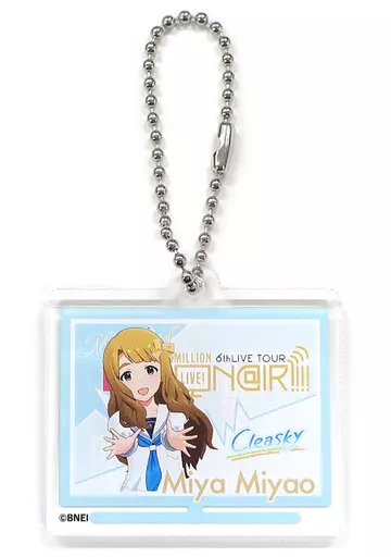 宮尾美也 「THE IDOLM＠STER MILLION LIVE! 6thLIVE TOUR 開催記念展示会 Memories of UNI-ON＠IR!!!! トレーディングアクリルキーホルダー エンジェルスターズ」