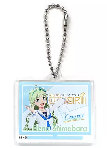 島原エレナ 「THE IDOLM＠STER MILLION LIVE! 6thLIVE TOUR 開催記念展示会 Memories of UNI-ON＠IR!!!! トレーディングアクリルキーホルダー エンジェルスターズ」