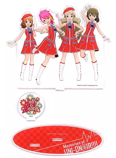 Jelly PoP Beans ユニットアクリルスタンド 「THE IDOLM＠STER MILLION LIVE! 6thLIVE TOUR 開催記念展示会 Memories of UNI-ON＠IR!!!!」