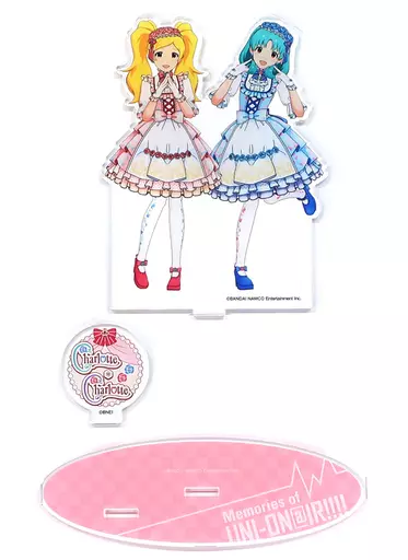 Charlotte・Charlotte ユニットアクリルスタンド 「THE IDOLM＠STER MILLION LIVE! 6thLIVE TOUR 開催記念展示会 Memories of UNI-ON＠IR!!!!」