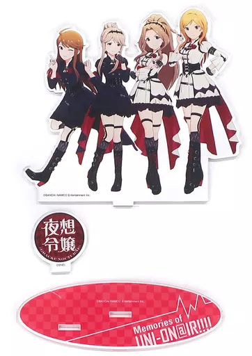 夜想令嬢 -GRAC＆E NOCTURNE- ユニットアクリルスタンド 「THE IDOLM＠STER MILLION LIVE! 6thLIVE TOUR 開催記念展示会 Memories of UNI-ON＠IR!!!!」