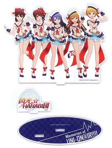 閃光☆HANABI団 ユニットアクリルスタンド 「THE IDOLM＠STER MILLION LIVE! 6thLIVE TOUR 開催記念展示会 Memories of UNI-ON＠IR!!!!」