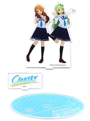 Cleasky ユニットアクリルスタンド 「THE IDOLM＠STER MILLION LIVE! 6thLIVE TOUR 開催記念展示会 Memories of UNI-ON＠IR!!!!」