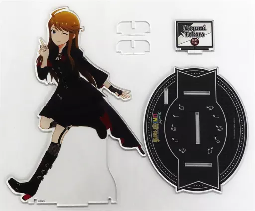 雑貨　所恵美 メガアクスタ 「THE IDOLM＠STER MILLION LIVE! 6thLIVE TOUR 開催記念展示会 Memories of UNI-ON＠IR!!!!」