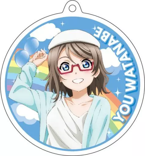 渡辺曜(私服ver) リフレクションキーホルダー 「ラブライブ!サンシャイン!! The School Idol Movie Over the Rainbow」