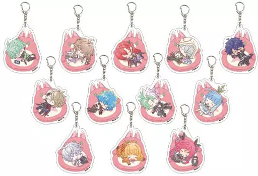 全12種セット 「白猫プロジェクト ブラインドアクリルキーホルダー すやきゃら 02」