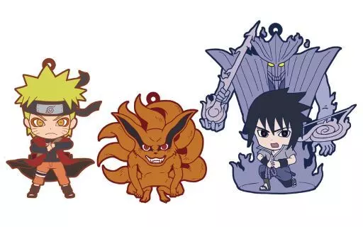 うずまきナルト＆九喇嘛＆うちはサスケ トイズワークスコレクション にいてんごむっ! その2 「NARUTO-ナルト-疾風伝」