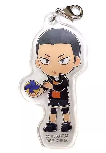 田中龍之介 烏野アクリルチャーム きゅんキャラいらすとれーしょんず 「一番くじ ハイキュー!! TO THE TOP～ツワモノ集結!～」 H賞
