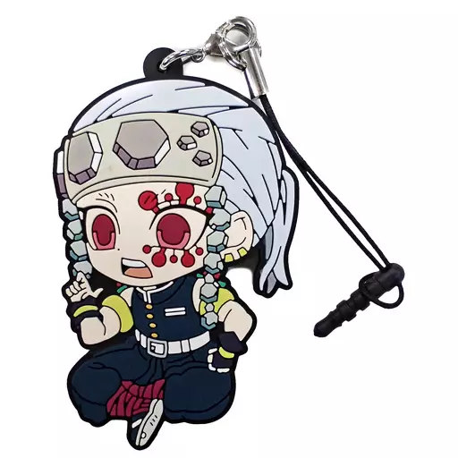 宇髄天元(特典版) 「鬼滅の刃 ぺたん娘トレーディングラバーストラップ 柱ver.」 スイーツパラダイスBOX購入特典