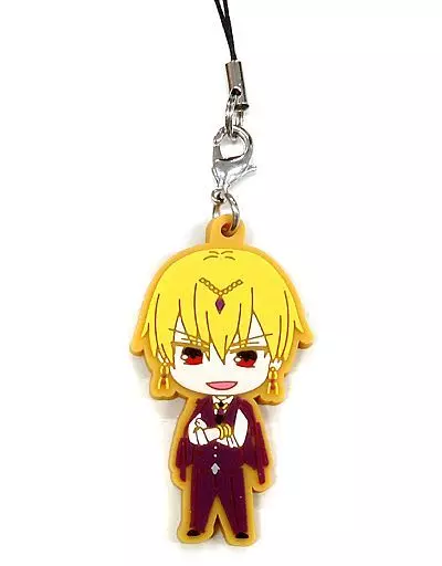キャスター/ギルガメッシュ 「Fate/Grand Order -絶対魔獣戦線バビロニア-×ローソン ラバーストラップ パーティver.」