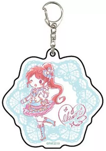 白玉みかん 「アクリルキーホルダー プリティーオールフレンズ 05.グラフアートデザイン」