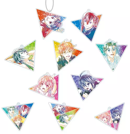 全10種セット 「KING OF PRISM -Shiny Seven Stars- トレーディング Ani-Art アクリルキーホルダー vol.2」
