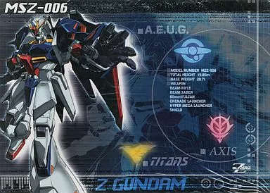 MSZ-006 Zガンダム クリアポスター「機動戦士ZガンダムII 恋人たち」_image