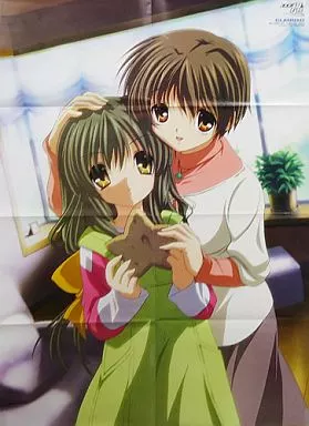 駿河屋 -<中古>ポスター 伊吹風子・伊吹公子 「CLANNAD