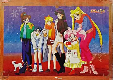 NO.23 キャラ集合 「美少女戦士セーラームーンSuperS Part.2 バンプレキャラポスター」
