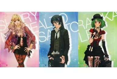 駿河屋 -<中古>A4クリアポスター3枚セット 早乙女アルト＆シェリル