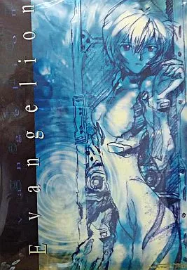 エヴァンゲリオン 綾波レイ(ラフイラスト風) アートクリスタル 透明