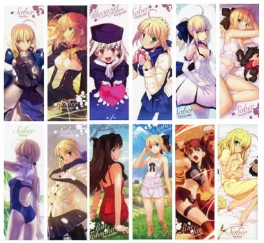 全12種セット 「Fate/stay night & Fate/Zero クリアポスターコレクション」