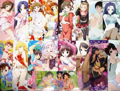 スティックポスター17枚セット 「アイドルマスター 765Pro/876Proセット」 C77グッズ