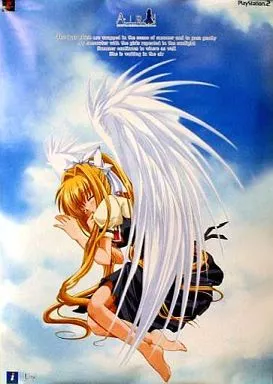 B2ポスター 神尾観鈴 「PS2ソフト AIR」 ｜ 中古価格履歴・ランキング