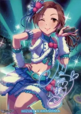 [単品]クリアポスター 川島瑞樹(ノーマルVer.) 「アイドルマスター シンデレラガールズ クリアポスターセット2 [クールセット]」 同梱品