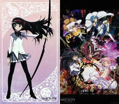 アルまど＆ほむら クリアポスター 2025年1月22日から予約開始！まどかとほむらの新作フィギュア
