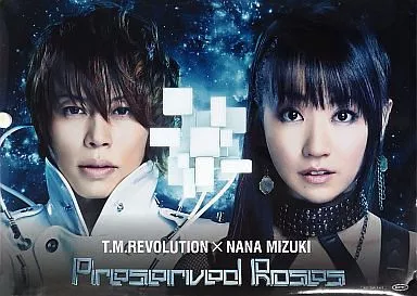 B3ポスター T.M.Revolution×水樹奈々 「CD Preserved Roses」 アニメイト特典_image