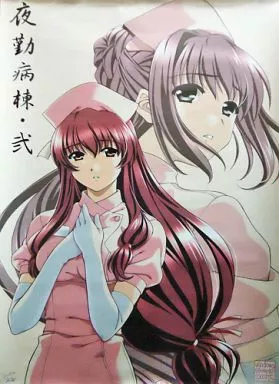ミンク　夜勤病棟　恋の恋　others　B2ポスター　10枚セット 駿河屋 -<中古>B2告知ポスター 風間愛＆七瀬恋 「夜勤病棟・弐」（アニメ）