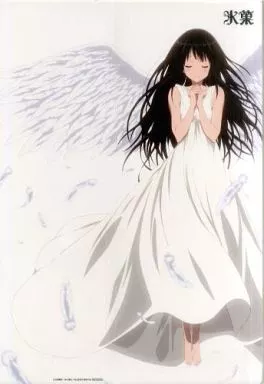 千反田える 描きおろしスリムポスターバインダー 駿河屋 -<中古>千反田える 描きおろしスリムポスターバインダー 「Blu