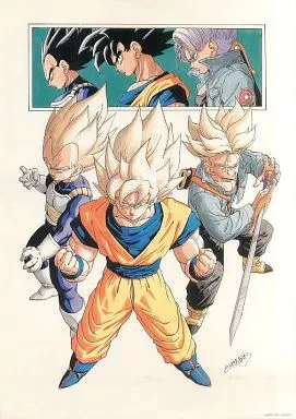 B4ポスター 集合 「ドラゴンボール」 AKIRA TORIYAMA EXHIBITION 鳥山明の世界展グッズ