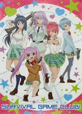A2オリジナルポスター ヒロイン集合ver. 「一番くじV さばげぶっ!」 1等_image