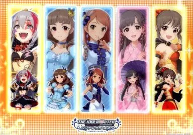A3クリアポスター 「CD アイドルマスター シンデレラガールズ 第6弾」 アニメイト全5種同時購入特典