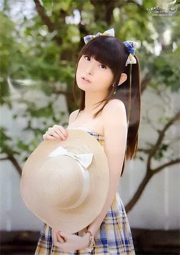 B2ポスター B.神楽坂ゆか(田村ゆかり)/麦わら帽子 「神楽坂ゆかファーストコンサート～初めてだから...ね?お熱にサマーキッス?～」_image