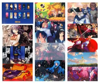 ALL AROUND TYPE-MOON CLEAR POSTER SET(クリアポスター12枚セット) C72グッズ