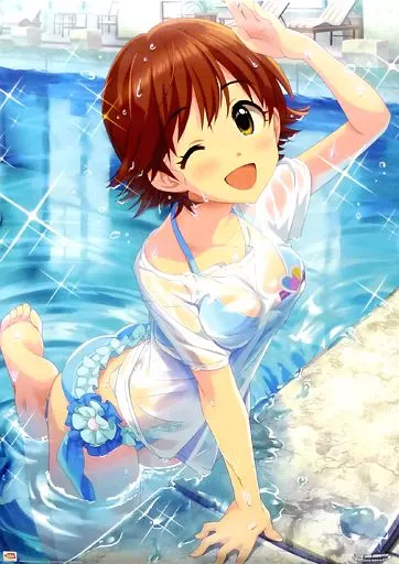 B2リバーシブルポスター 本田未央/アナスタシア＆神崎蘭子＆新田美波 「Blu-ray/DVD アイドルマスター シンデレラガールズ 第5巻」 先着購入特典