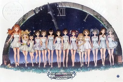B4クリアポスター キービジュアル 「CD アイドルマスター シンデレラガールズ Shine!」 アニメイト購入特典