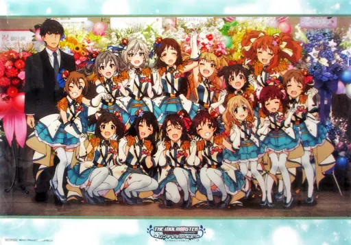 B3クリアポスター アイドルマスター シンデレラガールズ 「CD THE IDOLM＠STER CINDERELLA GIRLS ANIMATION PROJECT 2nd Season 07 M＠GIC☆」 アニメイト購入特典