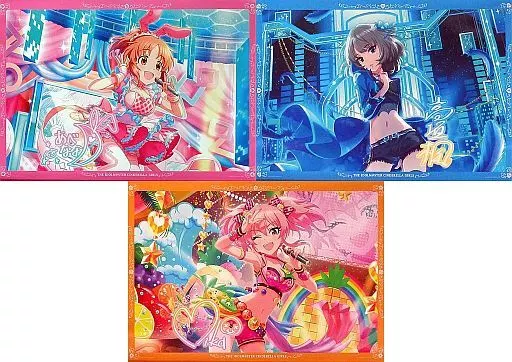 全3種セット A2掛式アートポスター 「一番くじ アイドルマスターシンデレラガールズ～Cinderella’s Summer!～」A賞