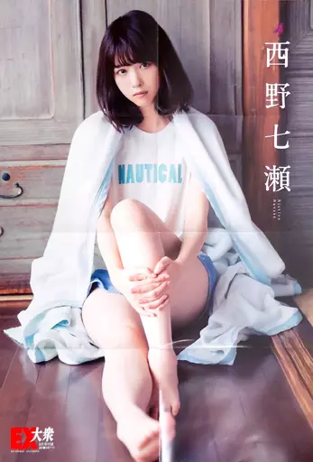 駿河屋 -<中古>B2両面ポスター(八つ折) 西野七瀬(乃木坂46) EX