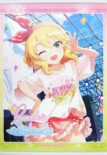 A3 掛式アートポスター spring ver. 櫻井桃華 「一番くじ アイドルマスターシンデレラガールズ ～CINDERELLA GIRLS Spring～」 B賞