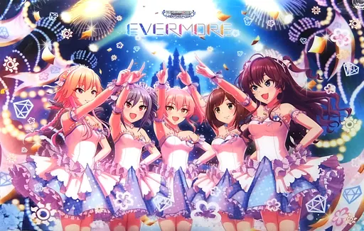 A3クリアポスター アイドルマスター シンデレラガールズ 「CD THE IDOLM＠STER CINDERELLA MASTER EVERMORE」 アニメイト購入特典