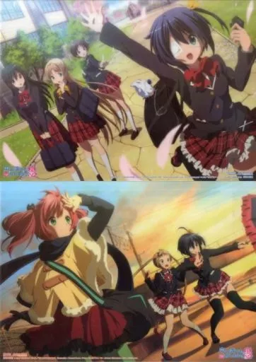 A3クリアポスターセット(2枚セット) 集合 「中二病でも恋がしたい!戀」